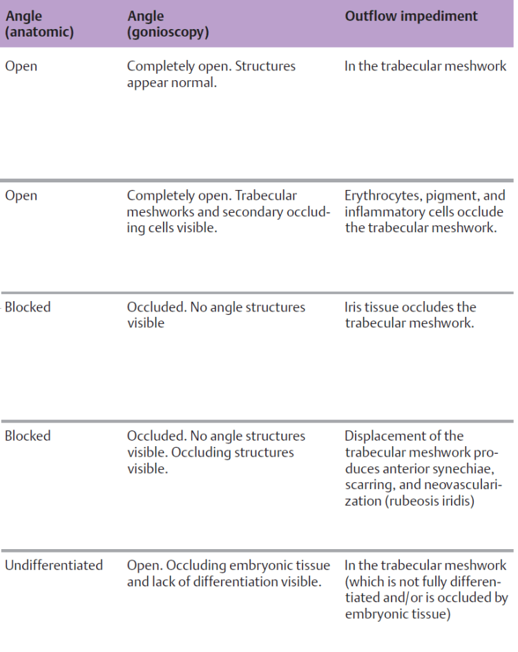 table 3 glaucoma